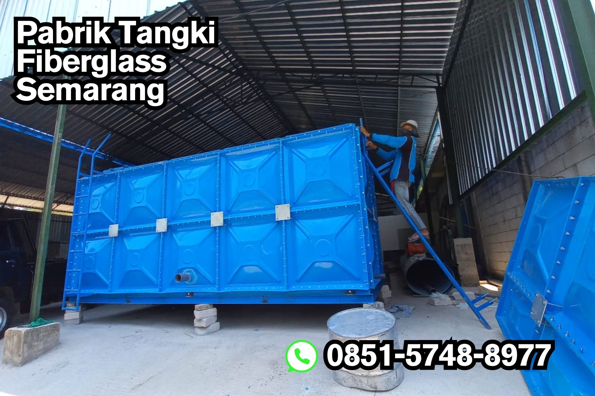 0851-5748-8977, Pabrik Tangki FRP Fiberglass Semarang