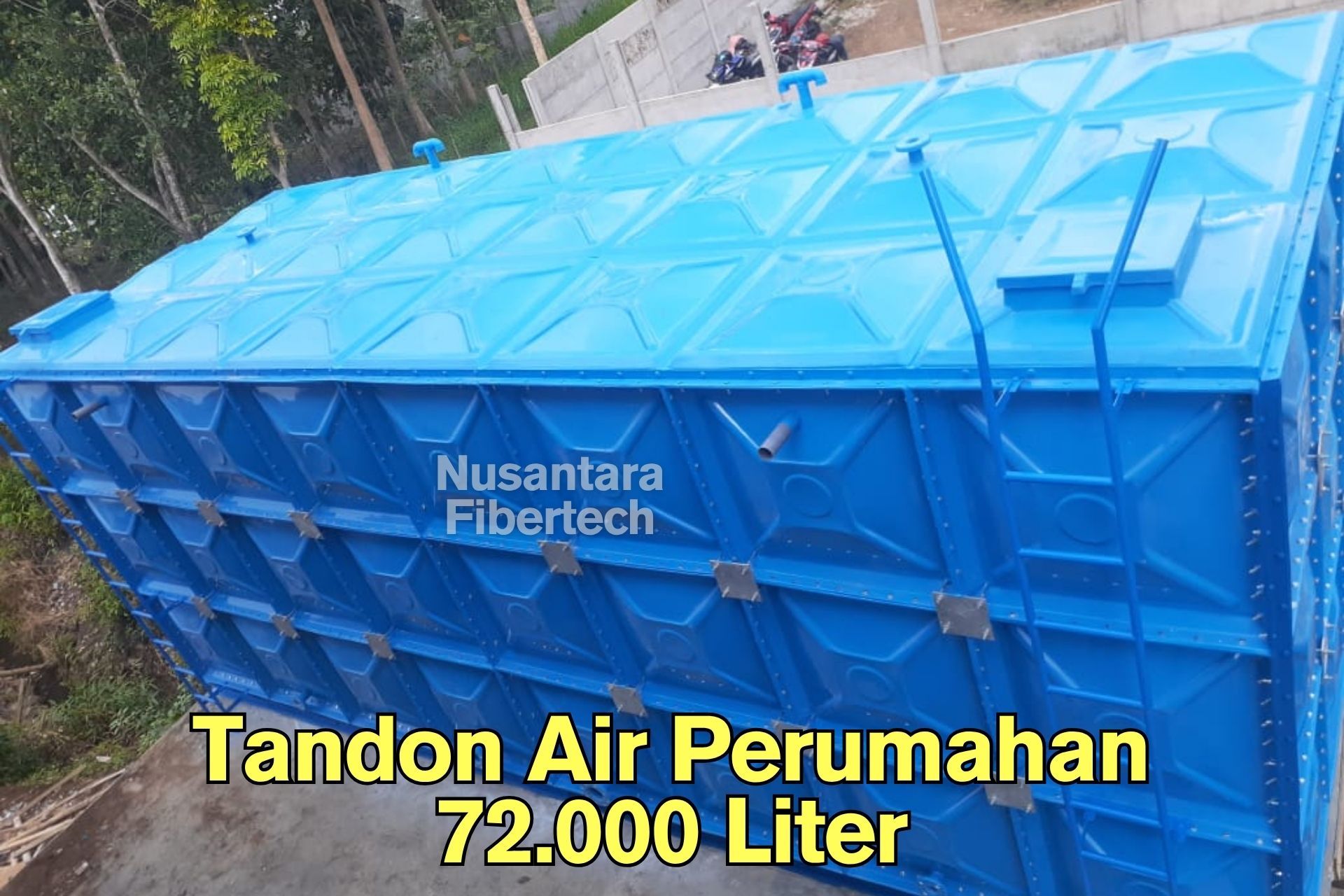 Pabrik Tangki Fiberglass FRP - Tandon Air Perumahan Pabrik Tangki Fiberglass FRP - Tandon Air Perumahan